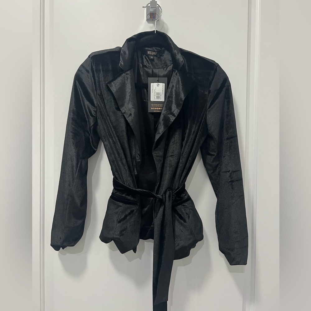 Misspap Velvet Blazer NWT